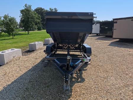 New 2027 Norstar 60 X 10 DCB Dump Trailer with 2) 3500 lb. Axles, 8 Ply Tires - Gray
