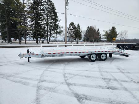 New 2027 BWISE EHD17 102x24 17.6K Deckover Equipment Trailer