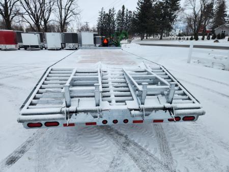 New 2027 BWISE EHD17 102x24 17.6K Deckover Equipment Trailer