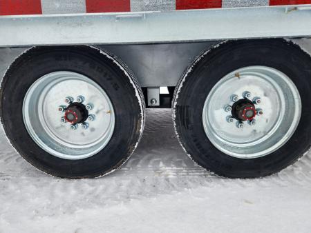New 2027 BWISE EHD17 102x24 17.6K Deckover Equipment Trailer