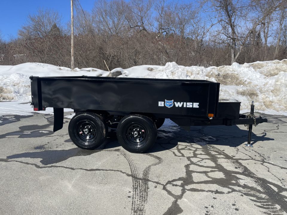New 2027 BWISE DTR610D-10 6x10 10k Dump Trailer