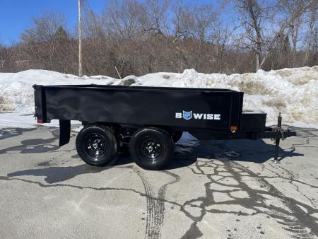 New 2027 BWISE DTR610D-10 6x10 10k Dump Trailer