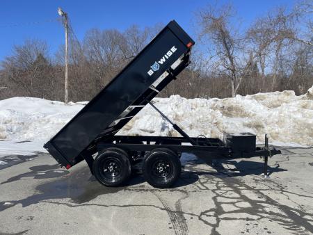 New 2027 BWISE DTR610D-10 6x10 10k Dump Trailer