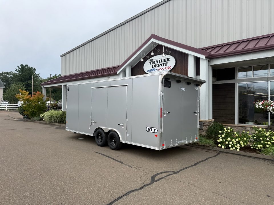 New E-Z Hauler 8'6" x 20' XLT Enclosed Car Hauler with Escape Door 9.9K