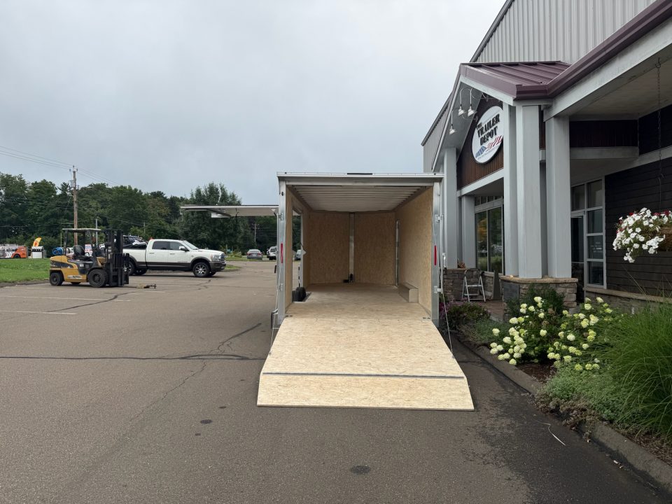 New E-Z Hauler 8'6" x 20' XLT Enclosed Car Hauler with Escape Door 9.9K