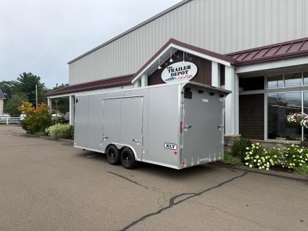 New E-Z Hauler 8'6" x 20' XLT Enclosed Car Hauler with Escape Door 9.9K
