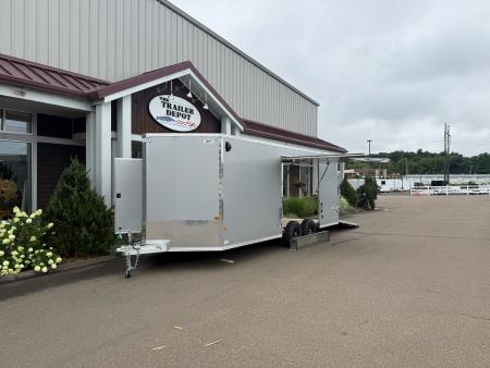 New E-Z Hauler 8'6" x 20' XLT Enclosed Car Hauler with Escape Door 9.9K