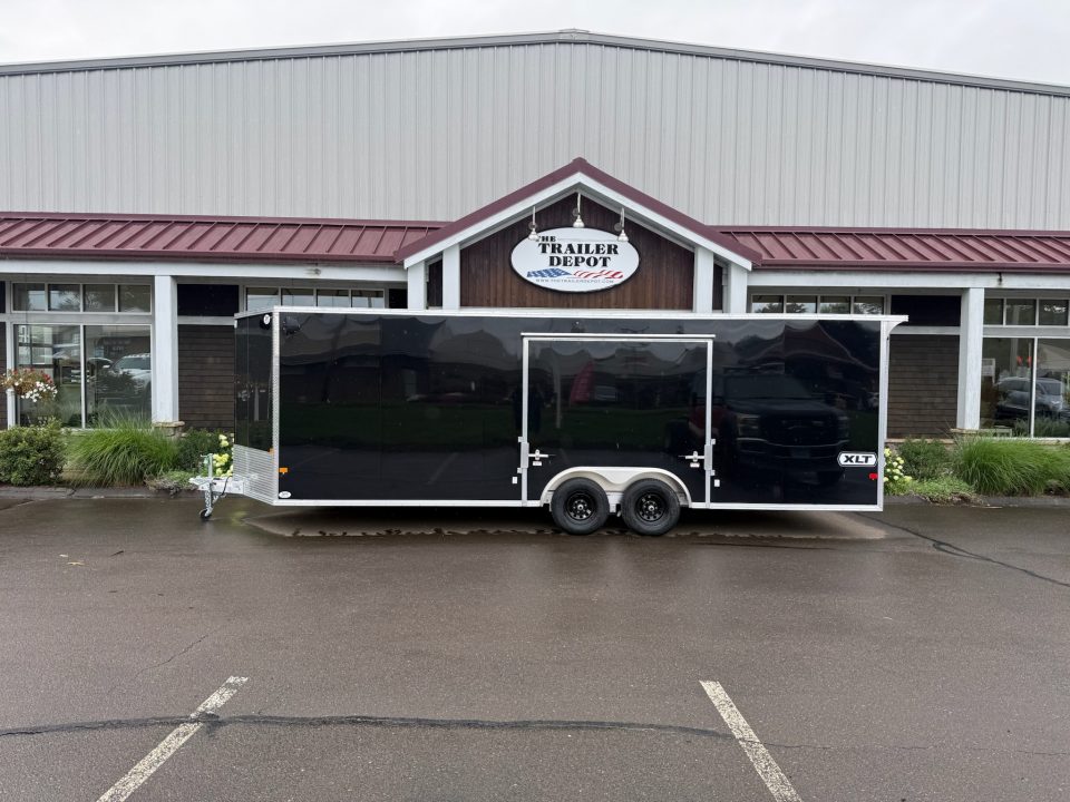 New E-Z Hauler 8'6" x 24' XLT Enclosed Car Hauler with Escape Door 9.9K