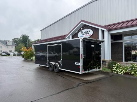 New E-Z Hauler 8'6" x 24' XLT Enclosed Car Hauler with Escape Door 9.9K