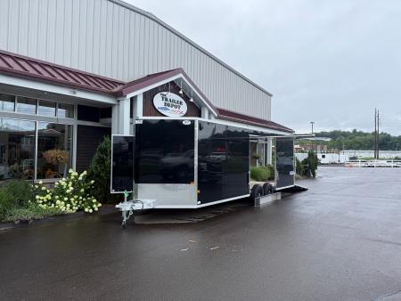 New E-Z Hauler 8'6" x 24' XLT Enclosed Car Hauler with Escape Door 9.9K