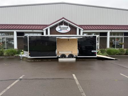 New E-Z Hauler 8'6" x 24' XLT Enclosed Car Hauler with Escape Door 9.9K