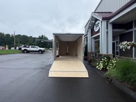 New E-Z Hauler 8'6" x 24' XLT Enclosed Car Hauler with Escape Door 9.9K