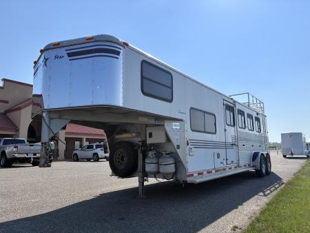 Used 2003 Silver Star 4H LQ Horse Trailer