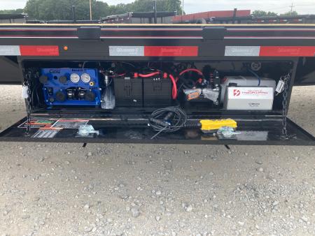 New 2027 Diamond C Trailers 102X53 TANDEM 40K STEPDECK W/ HYDROJACKS, AIR RIDE/FRONT LIFT AXLE, 72" SPREAD & DISC BRAKES Flatbed Trailer