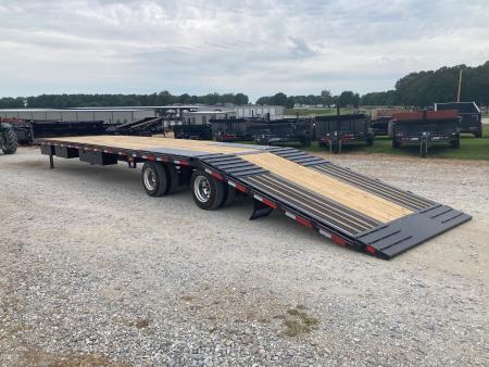 New 2027 Diamond C Trailers 102X53 TANDEM 40K STEPDECK W/ HYDROJACKS, AIR RIDE/FRONT LIFT AXLE, 72" SPREAD & DISC BRAKES Flatbed Trailer