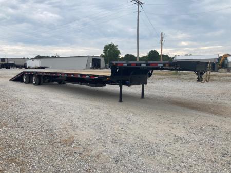 New 2027 Diamond C Trailers 102X53 TANDEM 40K STEPDECK W/ HYDROJACKS, AIR RIDE/FRONT LIFT AXLE, 72" SPREAD & DISC BRAKES Flatbed Trailer