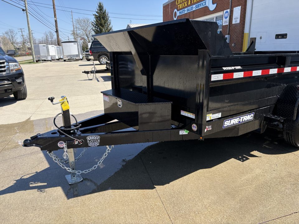 New 2026 Sure-Trac 72 IN x 12 LProfile 10K Single Ram Dump Dump Trailer