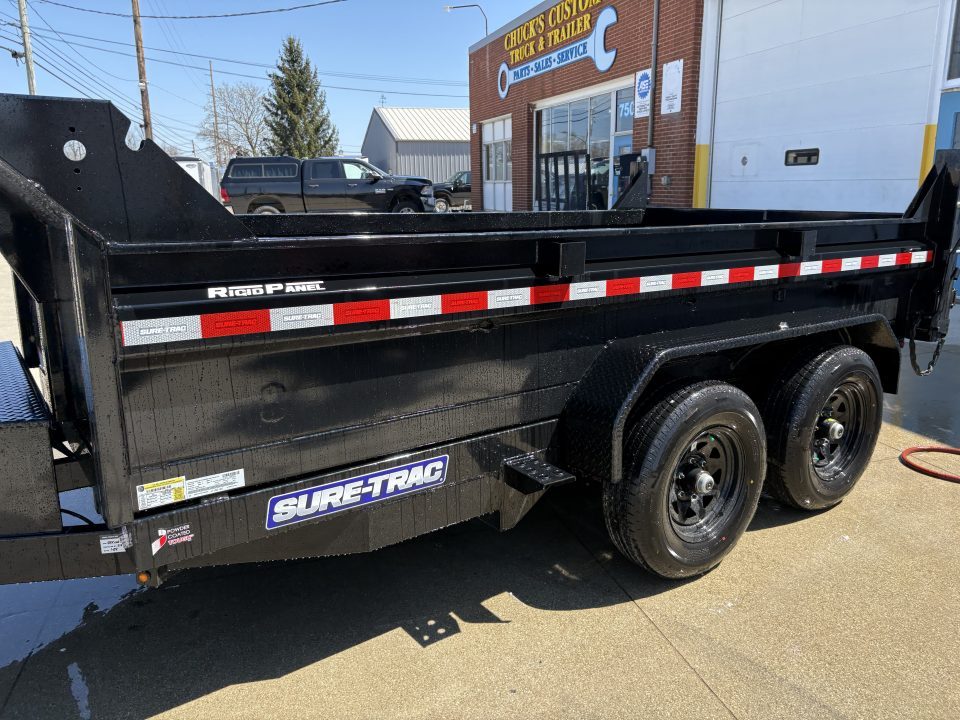 New 2026 Sure-Trac 72 IN x 12 LProfile 10K Single Ram Dump Dump Trailer