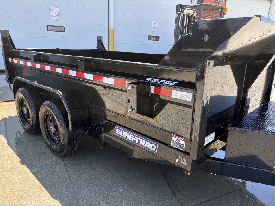 New 2026 Sure-Trac 72 IN x 12 LProfile 10K Single Ram Dump Dump Trailer