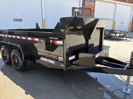 New 2026 Sure-Trac 72 IN x 12 LProfile 10K Single Ram Dump Dump Trailer