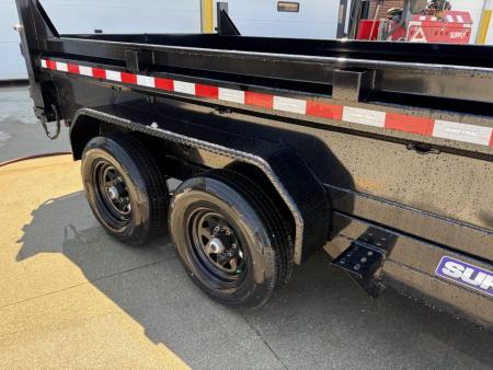 New 2026 Sure-Trac 72 IN x 12 LProfile 10K Single Ram Dump Dump Trailer