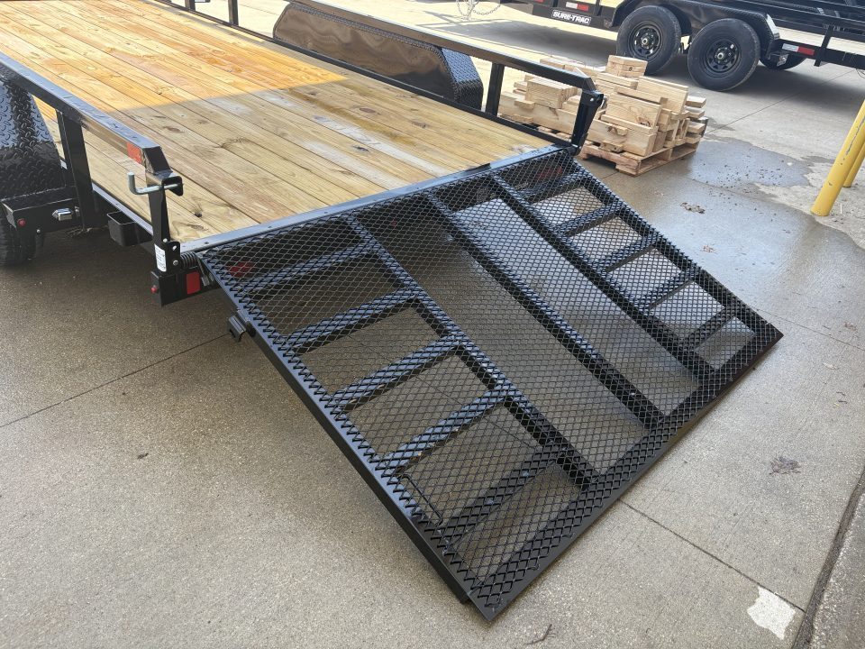 New 2026 Sure-Trac 7X14 TUBE TOP 7K Utility Trailer
