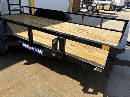 New 2026 Sure-Trac 7X14 TUBE TOP 7K Utility Trailer