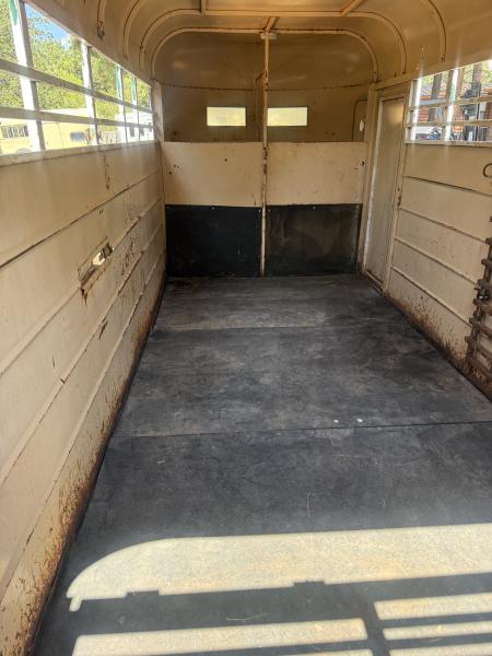 New 1985 W-W Trailer 6X16 Livestock Vangaurd Stock / Stock Combo Trailer