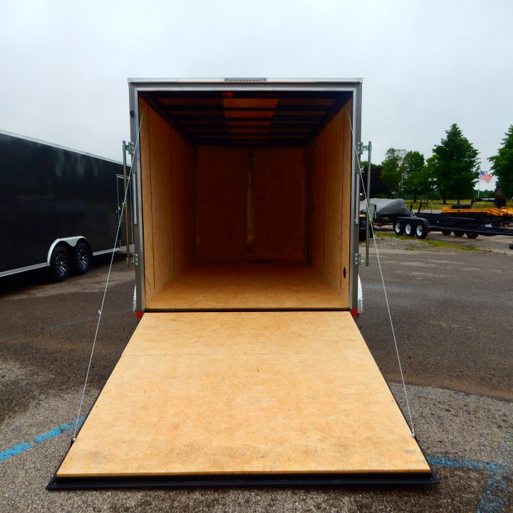 New 2027 Impact Trailers 7 X 14 Quake Flat Top V-Nose 7K Cargo / Enclosed Trailer
