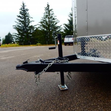 New 2027 Impact Trailers 7 X 14 Quake Flat Top V-Nose 7K Cargo / Enclosed Trailer