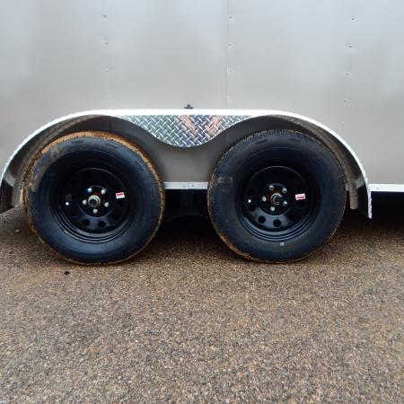New 2027 Impact Trailers 7 X 14 Quake Flat Top V-Nose 7K Cargo / Enclosed Trailer