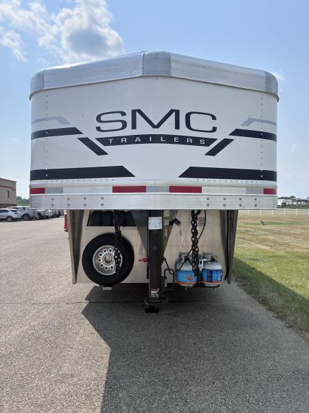 New 2027 SMC Patriot 3H 9'LQ Horse Trailer