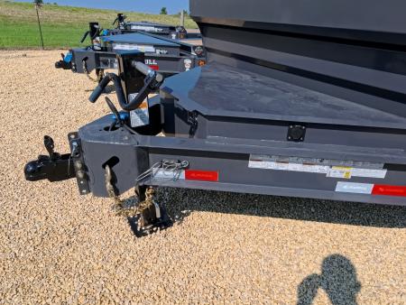 New 2026 Iron Bull 83 x 14 DWB Dump Trailer with 14K GVWR & Scissor Hoist with 516 Cylinder