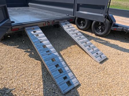 New 2026 Iron Bull 83 x 14 DWB Dump Trailer with 14K GVWR & Scissor Hoist with 516 Cylinder
