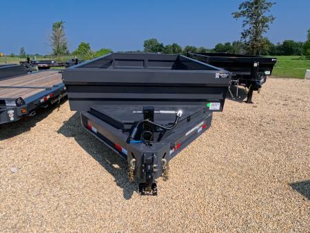 New 2026 Iron Bull 83 x 14 DWB Dump Trailer with 14K GVWR & Scissor Hoist with 516 Cylinder