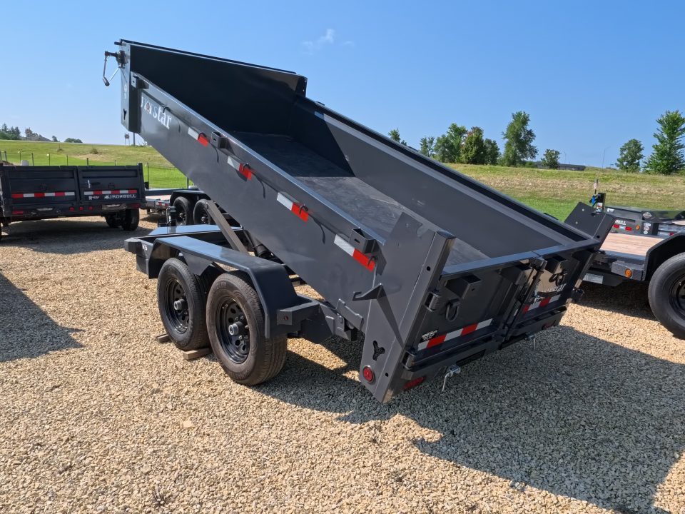 New 2027 Norstar 72 x 12 DCB Dump Trailer with 10K GVWR, ST225/75 R15 LRD 8 Ply Tires