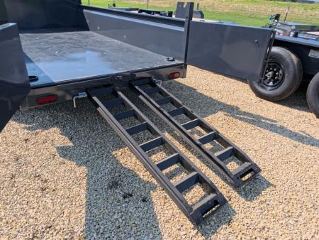 New 2027 Norstar 72 x 12 DCB Dump Trailer with 10K GVWR, ST225/75 R15 LRD 8 Ply Tires