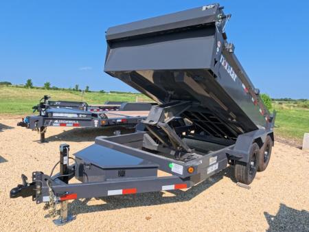 New 2027 Norstar 72 x 12 DCB Dump Trailer with 10K GVWR, ST225/75 R15 LRD 8 Ply Tires