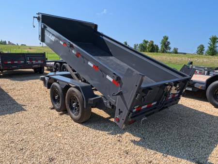 New 2027 Norstar 72 x 12 DCB Dump Trailer with 10K GVWR, ST225/75 R15 LRD 8 Ply Tires