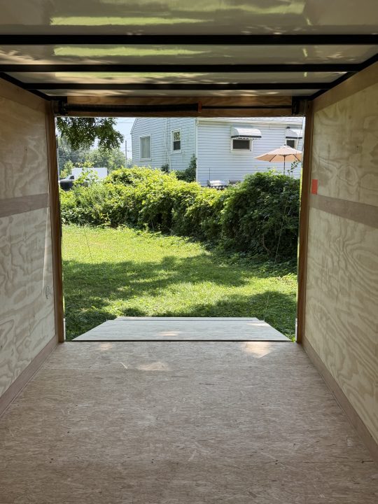 New 2026 Stealth 7 X 14 Cargo / Enclosed Trailer with Ramp Door and 6ft 6in interior Height Screwless - Light Lid Roof