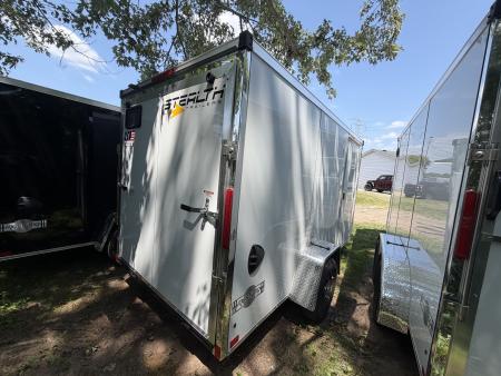 New 2026 Stealth Mustang 6 x 12 Enclosed Trailer w/ RAMP DOOR (Single) Cargo / Enclosed Trailer NEW MODEL - Screwless and Light Lid Roofing !!