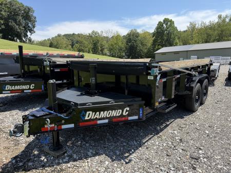 New 2026 Diamond C Trailers LPT 207 14X82 Dump Trailer