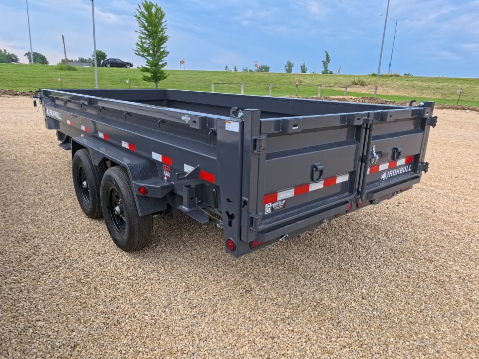 New 2027 Iron Bull 83 x 16 DWB Dump Trailer