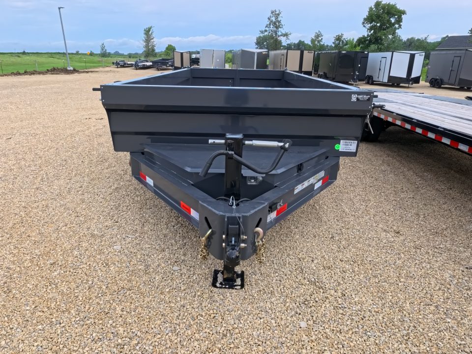 New 2027 Iron Bull 83 x 16 DWB Dump Trailer