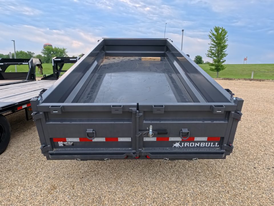 New 2027 Iron Bull 83 x 16 DWB Dump Trailer