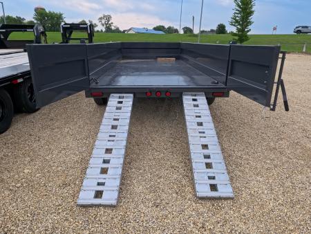 New 2027 Iron Bull 83 x 16 DWB Dump Trailer