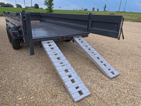 New 2027 Iron Bull 83 x 16 DWB Dump Trailer