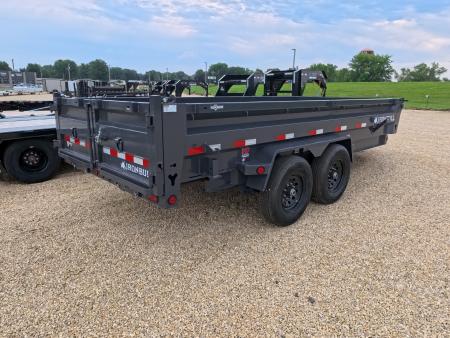 New 2027 Iron Bull 83 x 16 DWB Dump Trailer