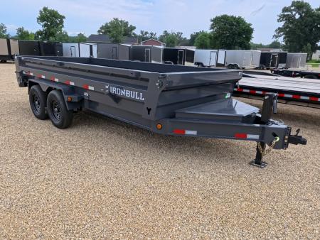 New 2027 Iron Bull 83 x 16 DWB Dump Trailer