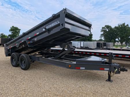 New 2027 Iron Bull 83 x 16 DWB Dump Trailer